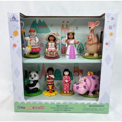 レア★WDCC イッツアスモールワールド アフリカ Afrika フィギュア Disney Store It's a Small World Figures 8pc Set Belgium India