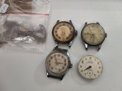 Uhren Konvolut Uhrwerk AS 970 - für Teile und Ersatzteile Duward Zoty Emda Lutador