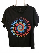 Red Hot Chili Peppers (band) - Unisex T-Shirt - tie dye logo - Size XL - EUC