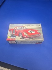 Vintage 1964 Monogram 1:32 Car Kit FERRARI 250 GTO/LM Box With Some Parts.    M5