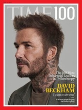 TIME 100 MAGAZINE JUNE 9, 2025 | DAVID BECKHAM
