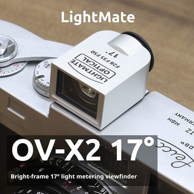 LightMate OV-X2 17-Degree Optical Viewfinder with 28/35/50mm Bright Frameline
