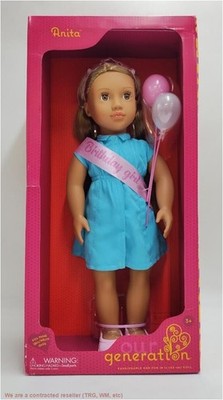 Our Generation Anita 18'' Birthday Party Doll SEE DETAILS