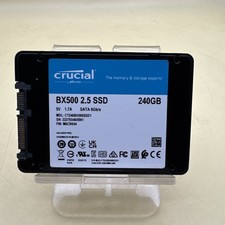 Crucial BX500 240GB Internal 2.5 " Solid State Drive SATA SSD 6GB/s