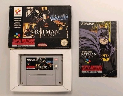 Super Nintendo SNES Spiel Batman Returns CIB OVP TOP Zustand Sammlung NOE