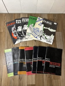 Vintage Traveller GDW Game Designers' Workshop RPG Books Supplements Lot of 13