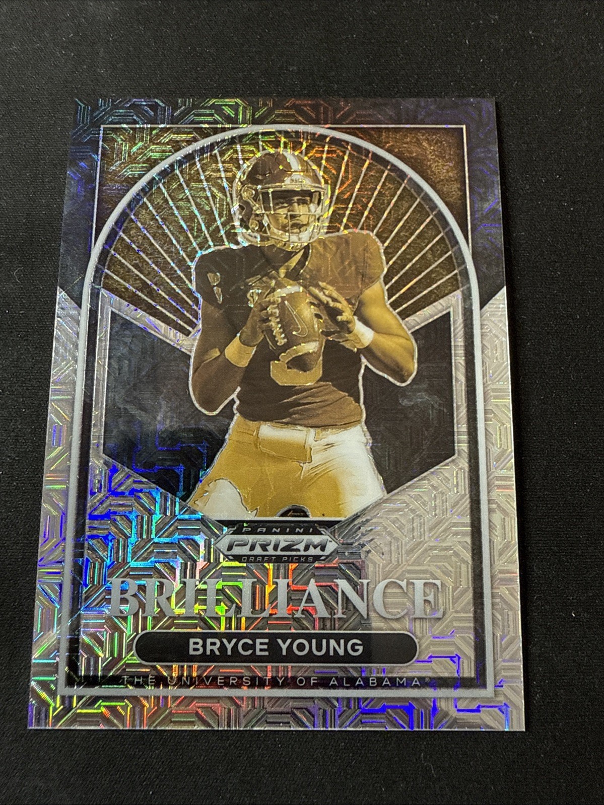 Bryce Young Panini Prizm Draft Picks Brilliance #BR16 Mojo