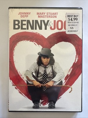 Benny and Joon DVD Johnny Depp NEW