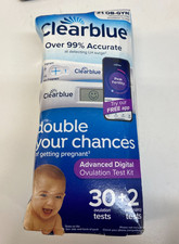 Clearblue Easy Ovulation Kit 30 Ovulation Tests  2 Pregnancy Test - EXP 2027