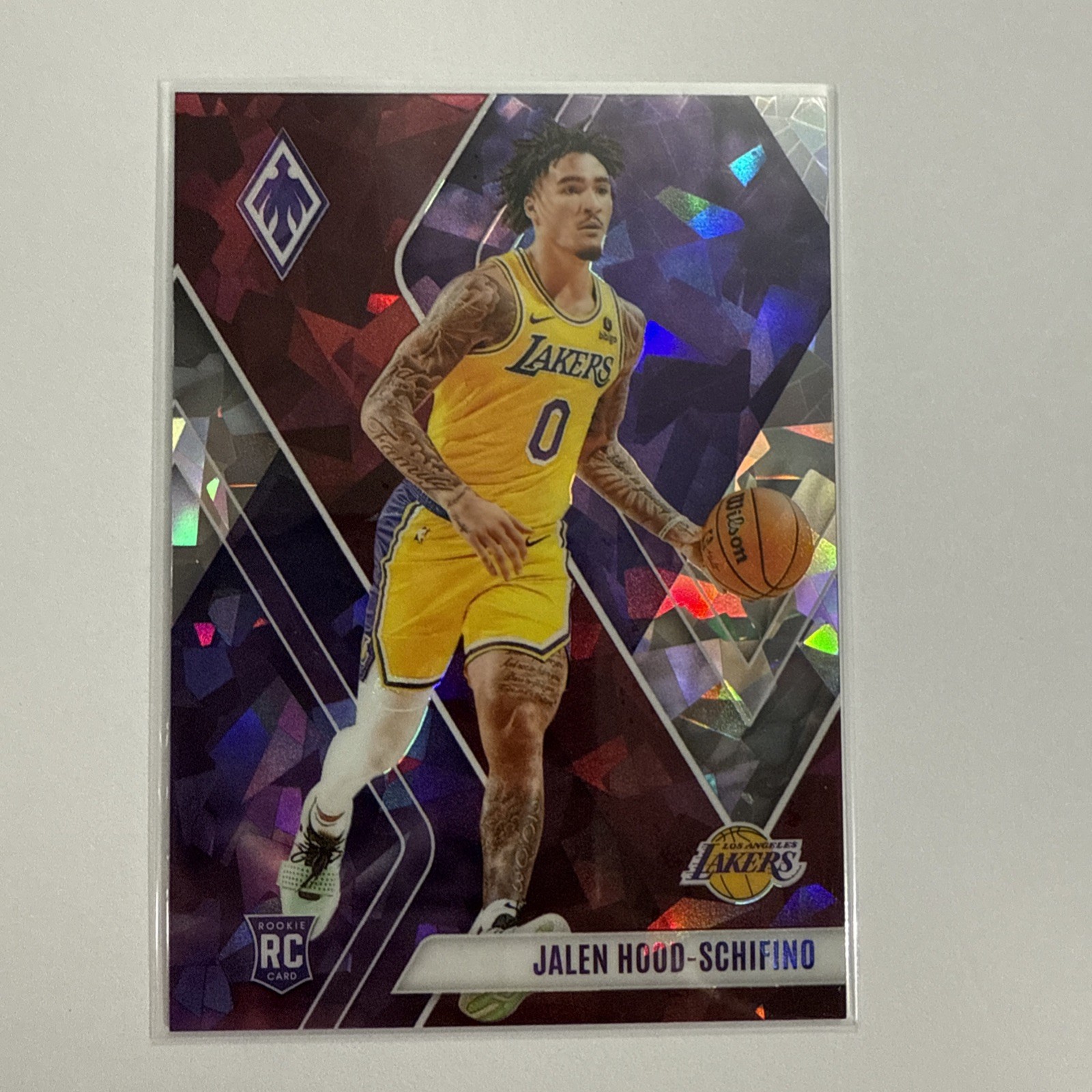 2023-24 Panini Phoenix - Rookies Jalen Hood-Schifino #260 Red Ice /275