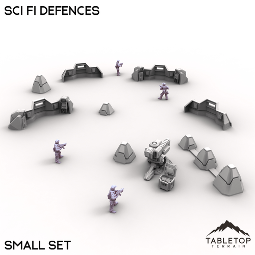 Sci Fi Defences - Grimdark Gothic Wargaming Tabletop - Picture 7 of 9
