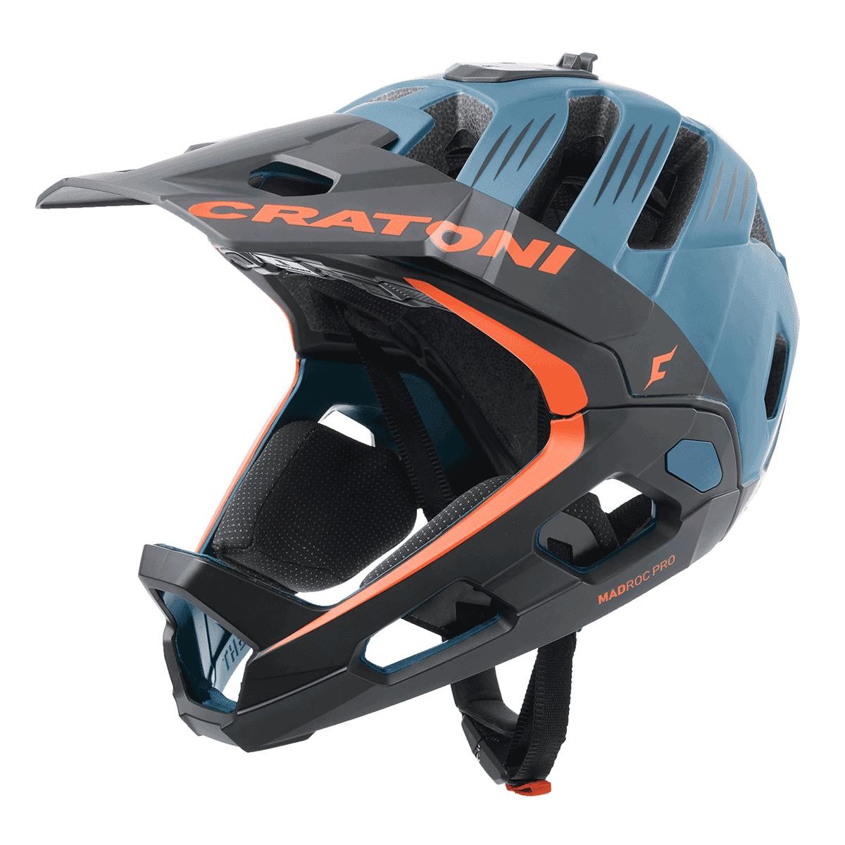casco madroc pro bluetooth smart helmet blu Cratoni bici