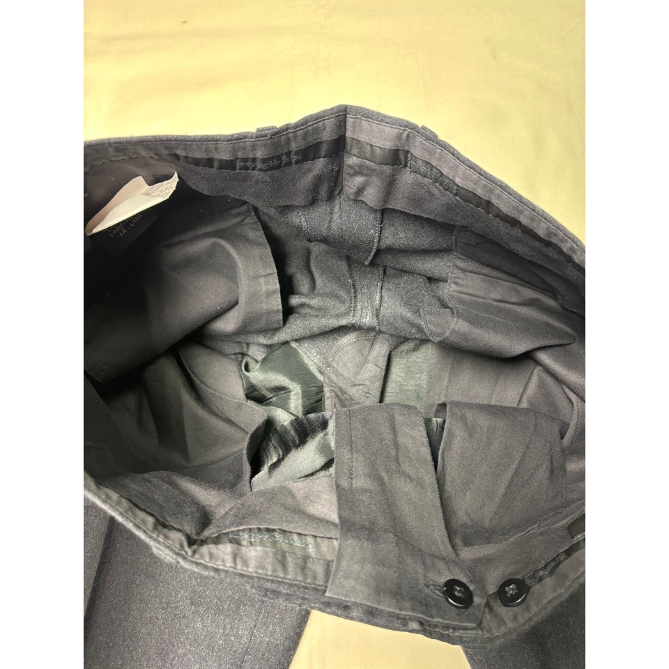 Ermenegildo Zegna Wool Trousers Mens 34x30 Pleated Dress Pants Tailored Fit - Image 4 of 4