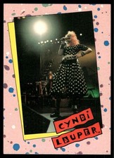 Cyndi Lauper 1985 Music Pop Singer Topps Card 16 NM