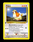 1999 Pokemon PIDGEY Base Set 1ST EDITION DUTCH Non Holo Card 57/102 WotC NM MINT