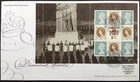 GB QEII 2012 Diamond Jubilee Prestige Booklet Pane First Day Cover, London S/H/S