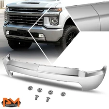 For 20-23 Chevy Silverado 2500 3500 HD Front Bumper Face Bar w/o Sensor Holes