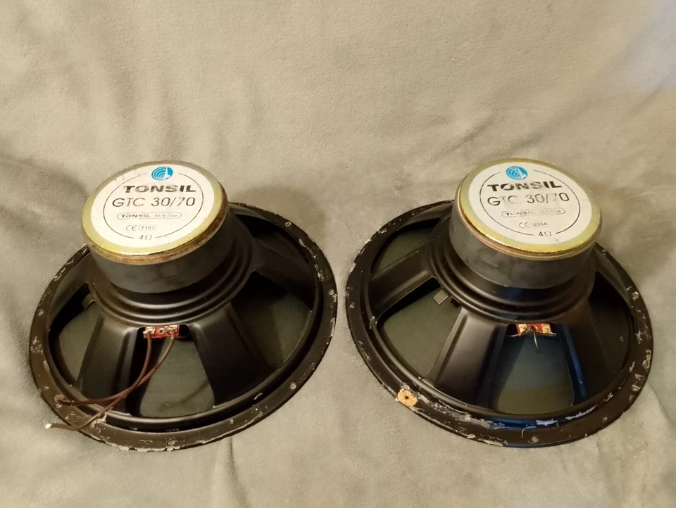 Tonsil GTC 30/70 PAAR Subwoofer Tieftöner 30 cm 150 Watt 4 Ohm - Bild 3 von 4