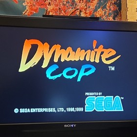 Dynamite Cop - Sega Dreamcast 1999 NTSC-U/C - CIB Case, Manual, Disc - Tested