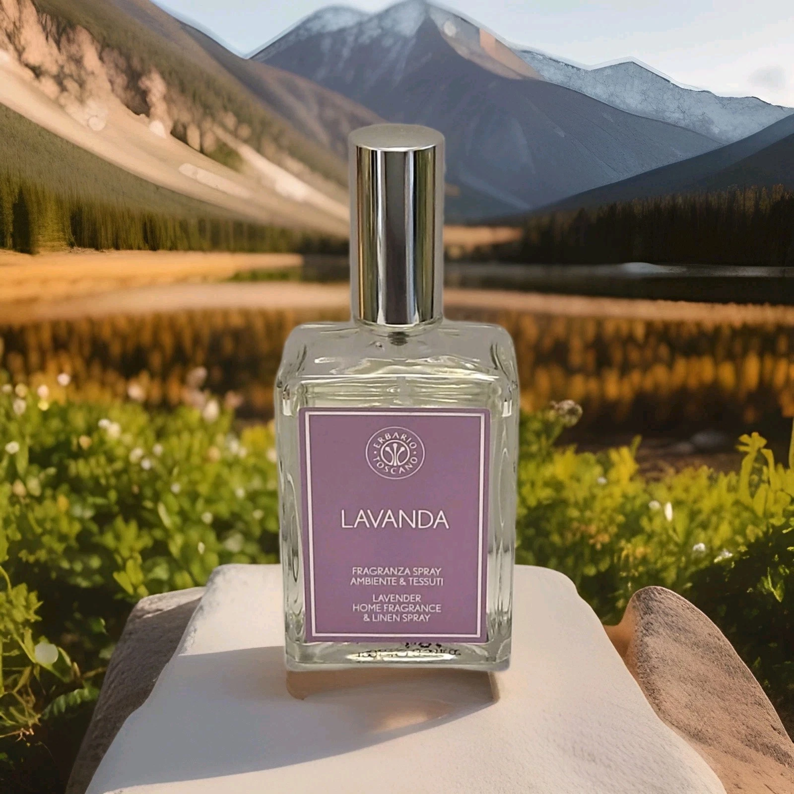 Erbario Toscano Lavender Home Fragrance & Linen Spray 100 ml - Thumbnail 4