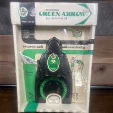 Vintage 19th Hole Green Arrow Electric Putting Cup Model 1901 BP New in Box