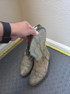 sonora cowboy boots Size 27.5 Mex or 9.5 D USA Mens Leather #S205
