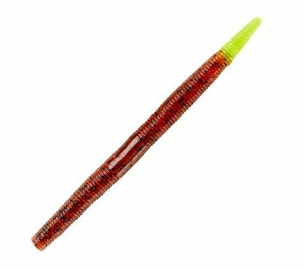 YUM 5" Dinger Soft Plastic Fishing Worm Carolina PNK Chartreuse 16ct YDG529 for sale online eBay
