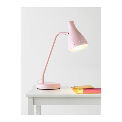 desk lamp pink