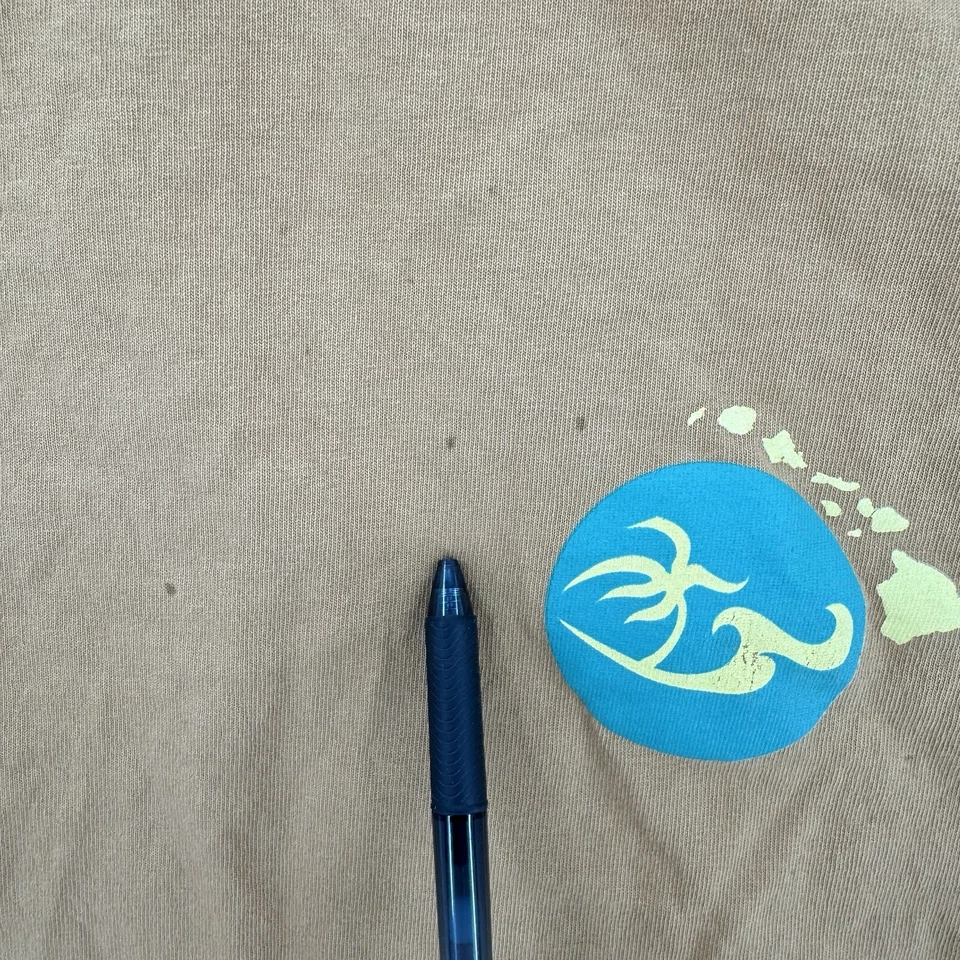 Honolua Surf Co T Shirt Mens XL Hula Dancer Mermaid Stay Awhile In Hawaii - Image 4 of 4