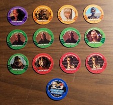 Star Wars Episode 1 Phantom Menace KFC Taco Bell Pizza Hut Pogs 13 Pog Lot