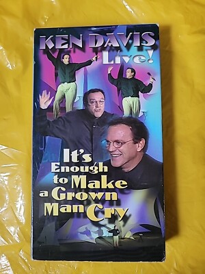 VHS: KEN DAVIS LIVE It's Enough to Make a Grown Man Cry | eBay