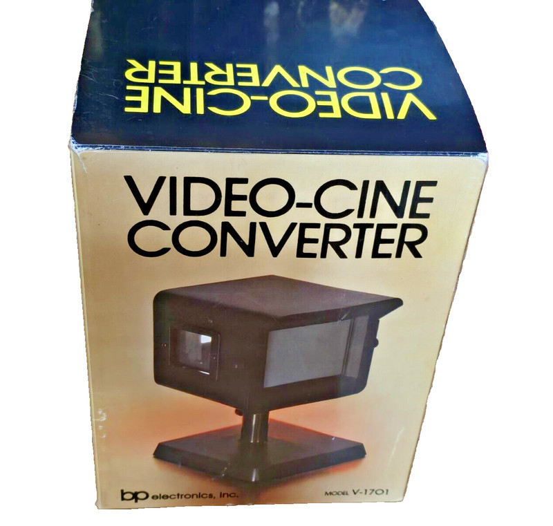 1970's Video-Cine Converter V-1701 BP Electronics Transfer Movies & Slides