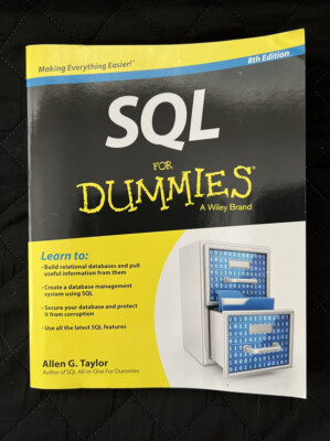SQL For Dummies 9781118607961| eBay