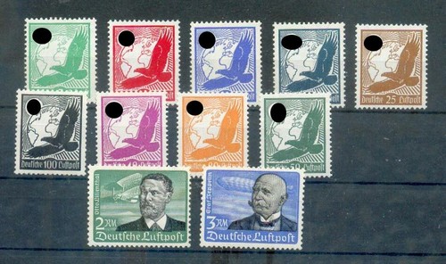 DR-3.Reich 529/39 SET** MNH MINT 750EUR (73155