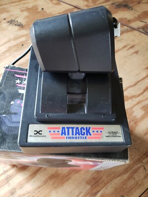 Thrustmaster Attack Throttle Digital Vintage Flight Control Used Game Used