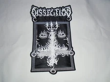 DISSECTION THE PAST IS ALIVE EMBROIDERED BACK PATCH