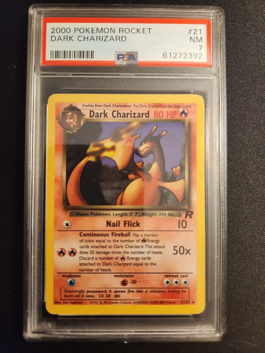 わるいリザードン 英語Dark Charizard Non-Holo 1999 PSA 7 Dark Charizard #21 Non-Holo - Pokemon TCG Team Rocket | eBay