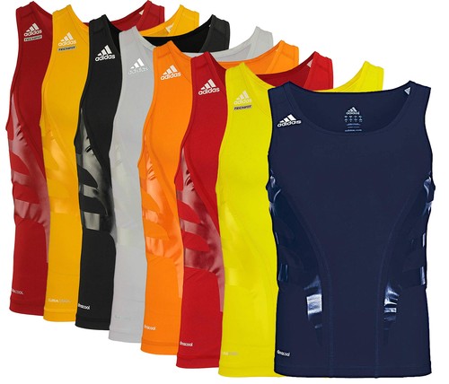 Adidas Men's Athletic Techfit Powerweb Compression Tank, Color Options - Picture 1 of 23