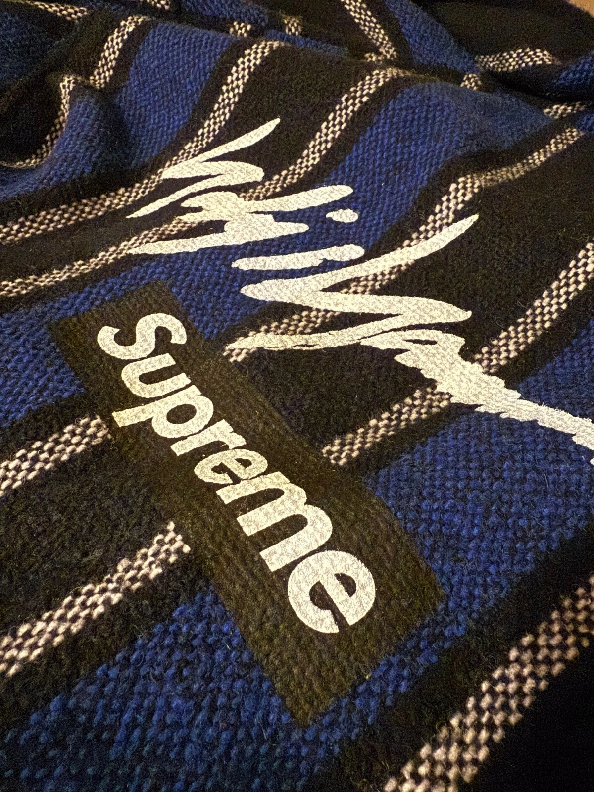 Veste Baja Supreme x Yohji Yamoto (bleu, taille S)