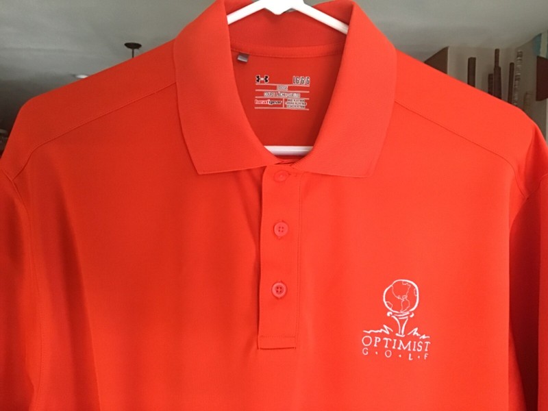 Under Armour Loose HeatGear Large Poly/Spandex Golf Shirt - Optimist Golf - NWOT