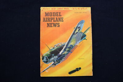 1959 OCTOBER MODEL AIRPLANE NEWS MAGAZINE - DOUGLAS DAUNTLESS COVER - E 11548
