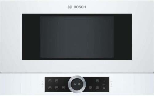 Bosch BFL634GW1 Einbau-Mikrowelle, 900 W, 21l, AutoPilot 7, ColorGlass, weiß - Bild 1 von 6