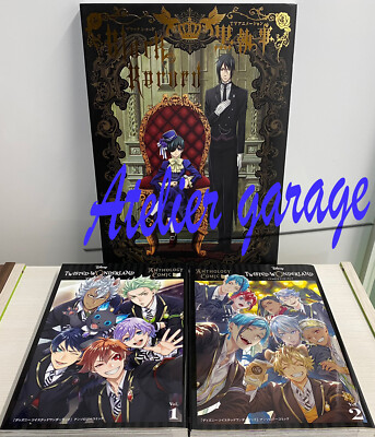 Disney Twisted-Wonderland Anthology Comic 1-2+KuroShitsuji Anime