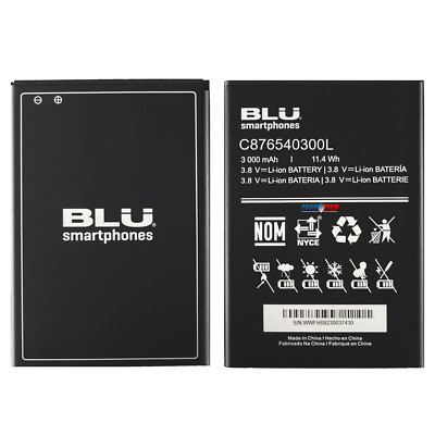 BLU Original OEMBattery C876540300L 3000mAh 11.40Wh forBLU G33 G0890uu G0892u