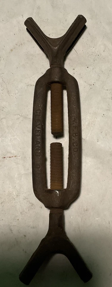 Torniquete de herrajes de tensión para muebles antiguos patente Wittliff - mayo de 1916 Foto 3 de 4