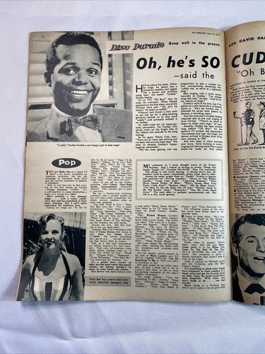Vintage Picturegoer Magazine April 18 1959 Noelle Adam Frankie Vaughan Natalie W - Picture 8 of 12