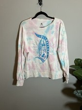 Disneyland Resort Sweatshirt Tie Dye Large Womens Crewneck