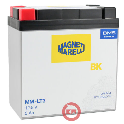 MARELLI MM-LT3 YTX14AHL-BS YAMAHA XS 850 1980-1981 MAGNET LITHIUM BATTERY - Picture 1 of 4