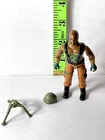 G.I. Joe ARAH Roadblock Figure 3.75 inch with 2 Accessories Vintage Hasbro