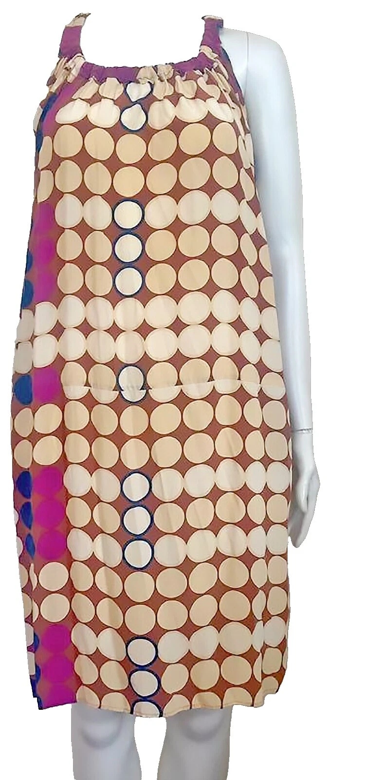 Marni Knee Length Polka Dot Dresses for Women